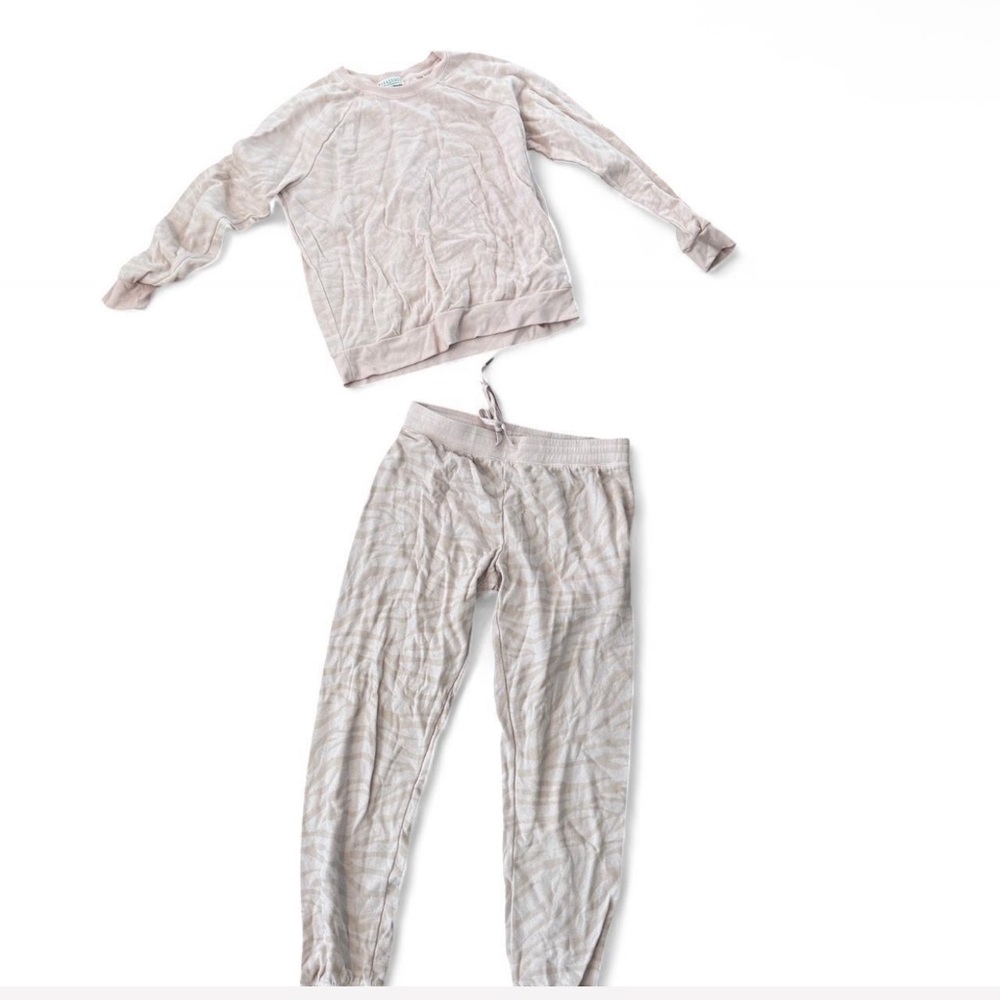PJ Salvage Light Pink pajama set